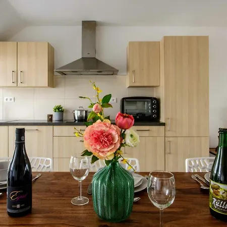 아파트 Zythogite 6 Personnes Avec Jardin, Bbq *